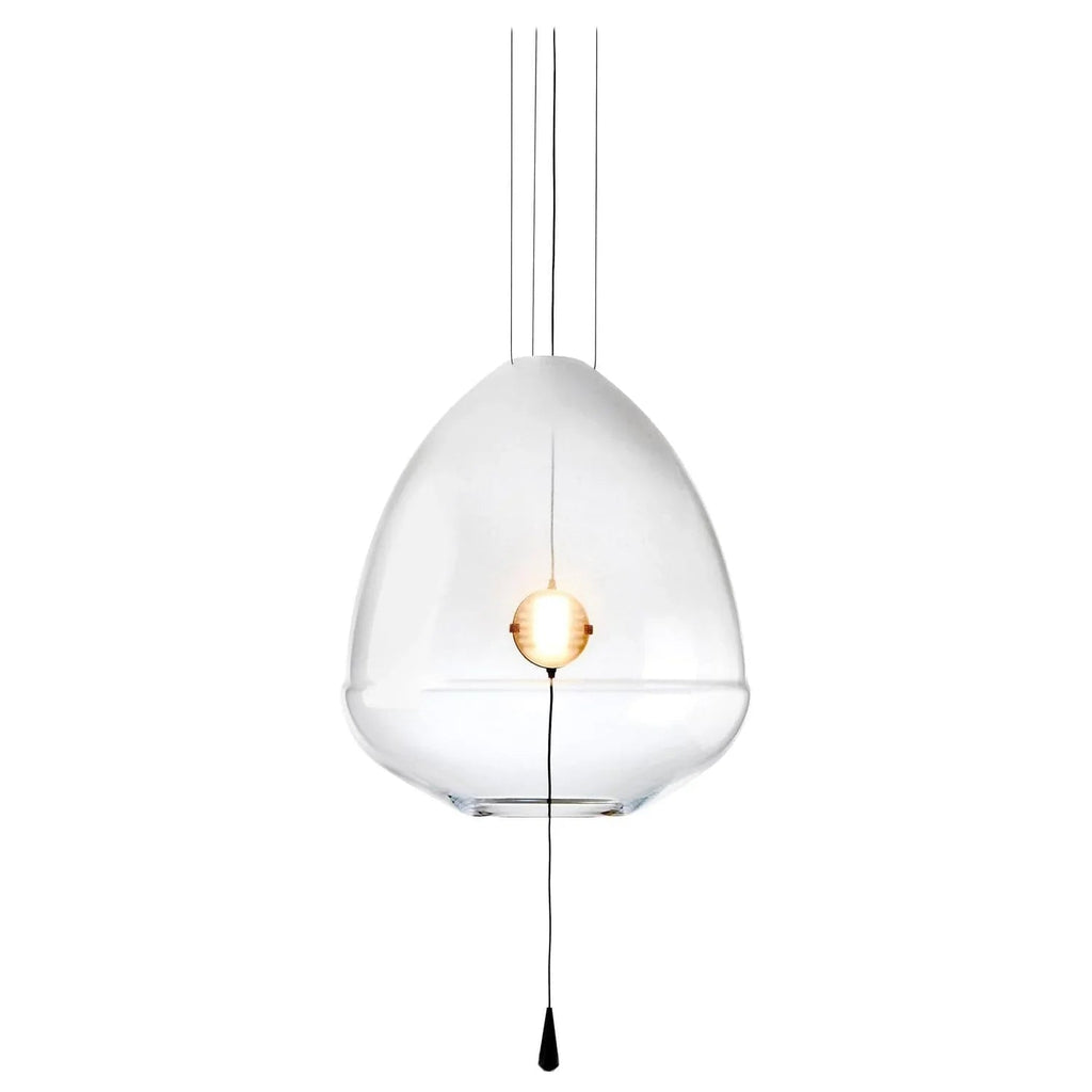 Smoked Grey Glass Pendant Light — Pendant Light | Maison Monashee — view 27