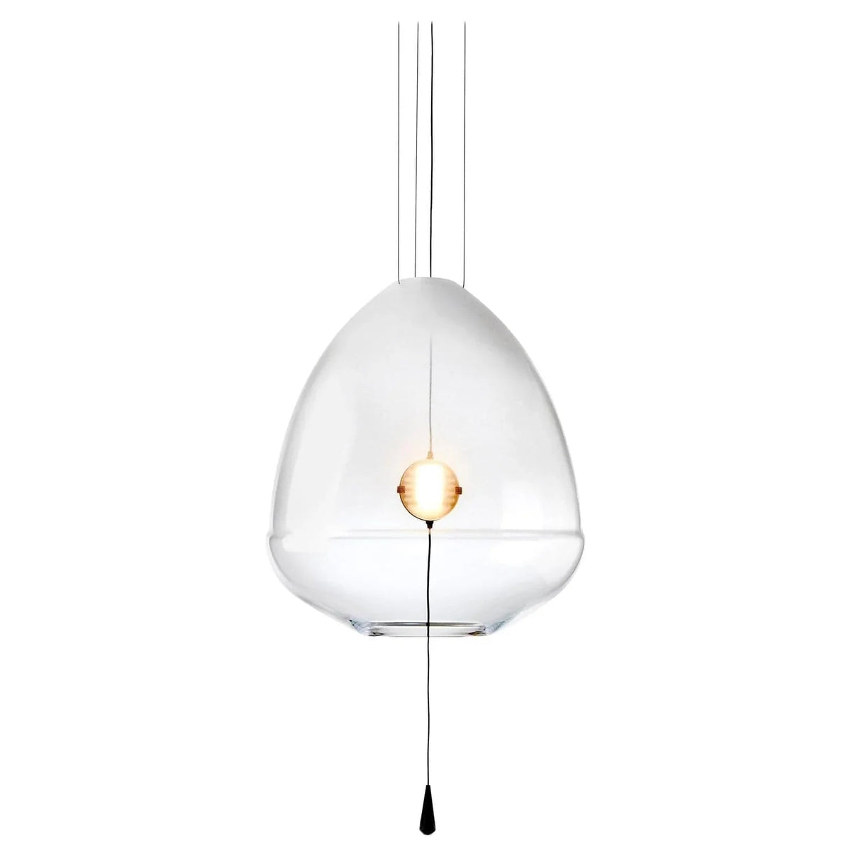 Smoked Grey Glass Pendant Light — Pendant Light | Maison Monashee — view 27