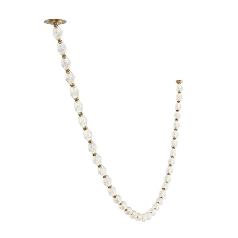 Glass Chain Chandelier — Chandelier | Maison Monashee — view 45