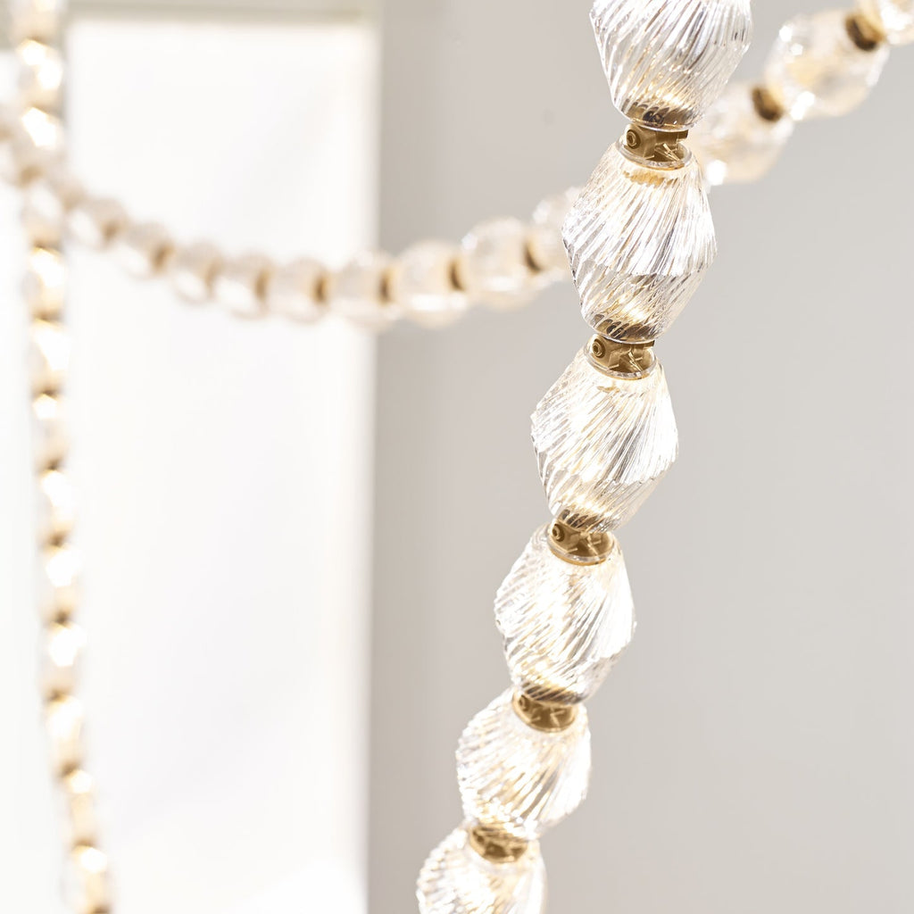Glass Chain Chandelier — Chandelier | Maison Monashee — view 48