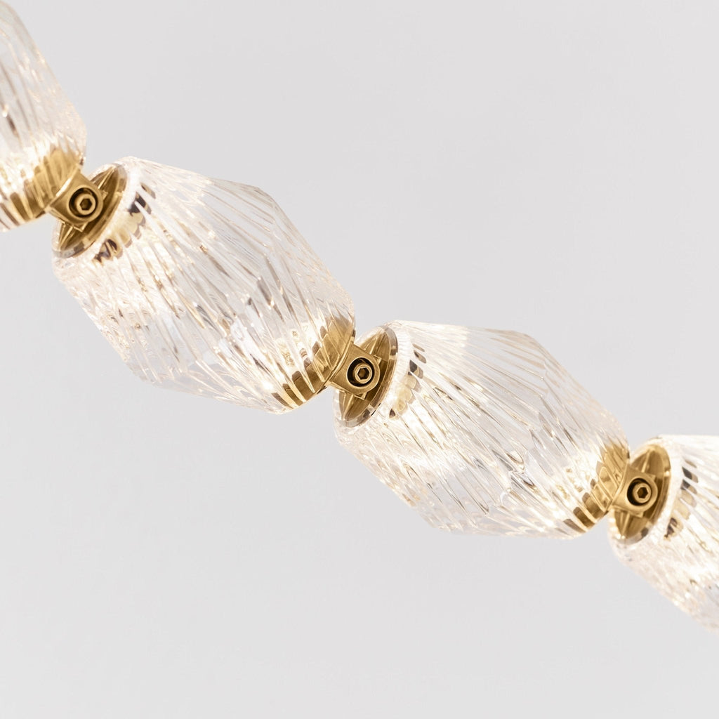 Glass Chain Chandelier — Chandelier | Maison Monashee — view 49