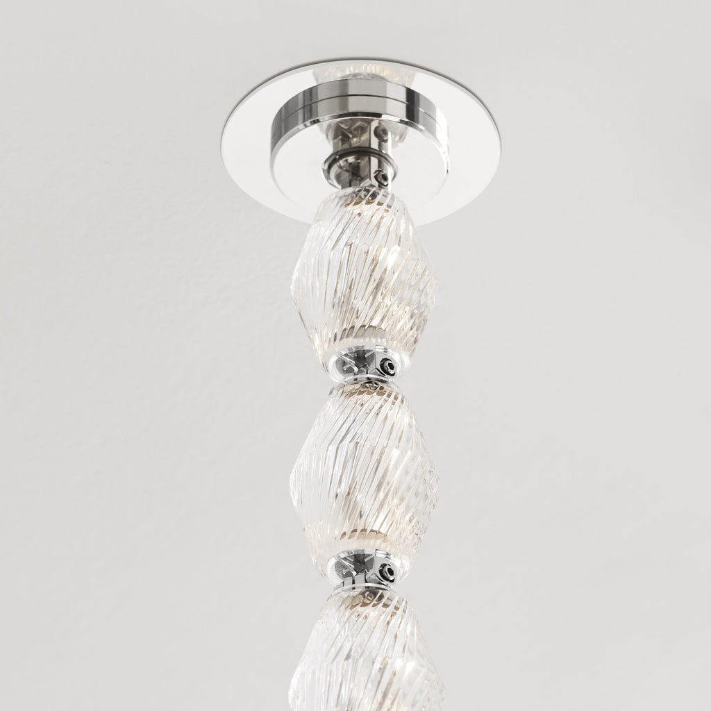 Glass Chain Chandelier — Chandelier | Maison Monashee — view 56