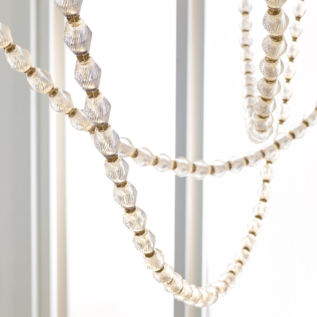 Glass Chain Chandelier — Chandelier | Maison Monashee — view 57