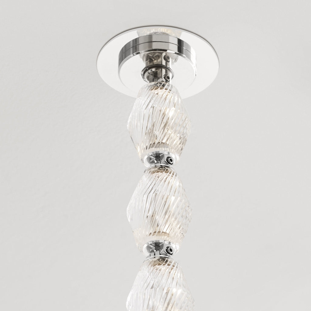 Glass Chain Chandelier — Chandelier | Maison Monashee — view 58