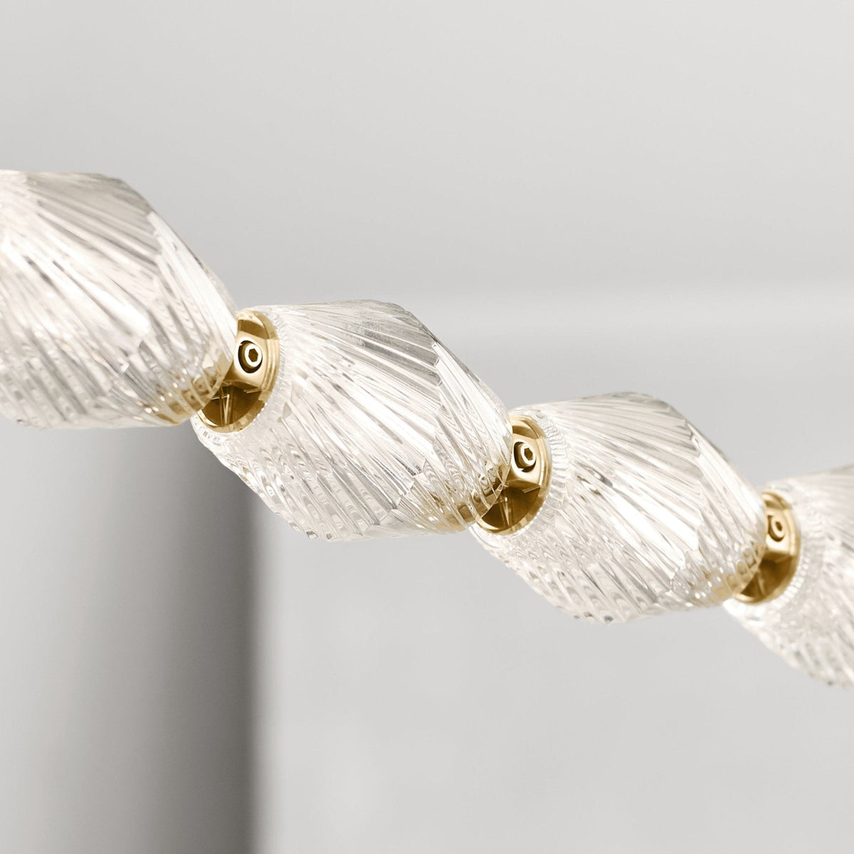 Glass Chain Chandelier — Chandelier | Maison Monashee — view 62