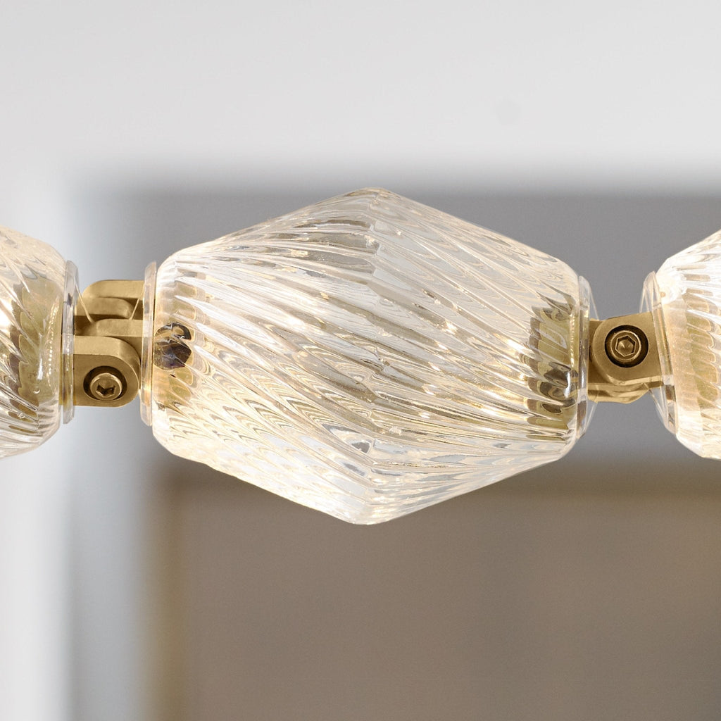Glass Chain Chandelier — Chandelier | Maison Monashee — view 63