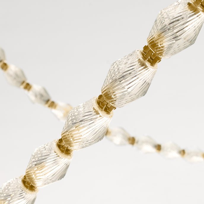 Glass Chain Chandelier — Chandelier | Maison Monashee — view 65
