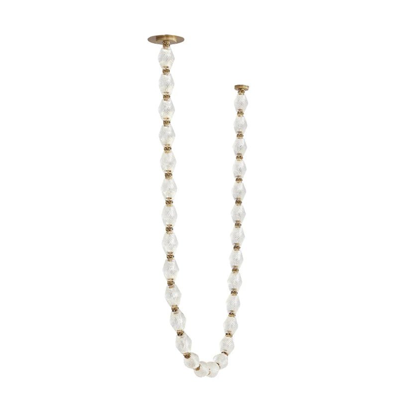 Glass Chain Chandelier — Chandelier | Maison Monashee — view 74