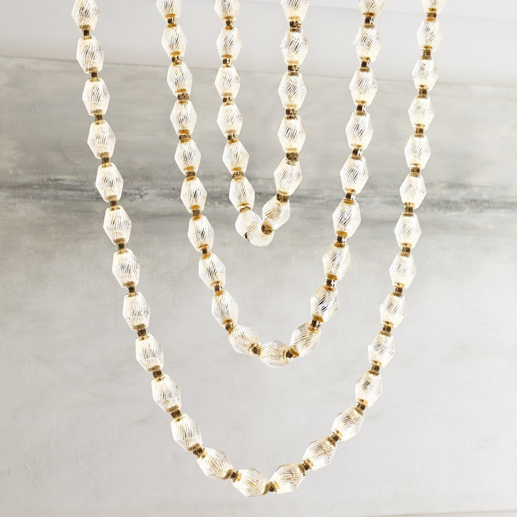 Glass Chain Chandelier — Chandelier | Maison Monashee — view 75