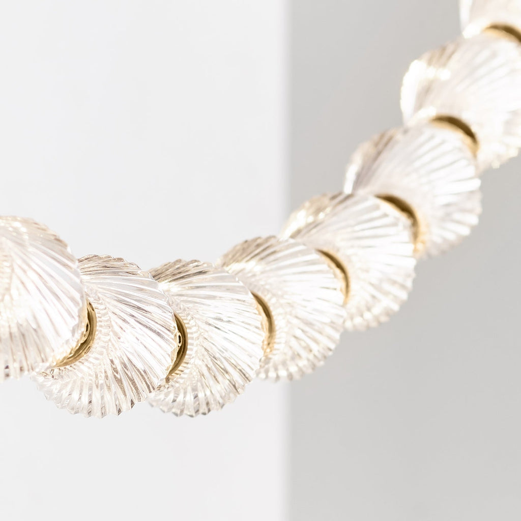 Glass Chain Chandelier — Chandelier | Maison Monashee — view 86