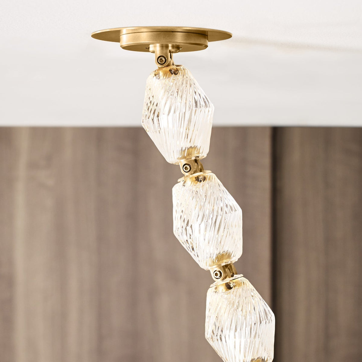 Glass Chain Chandelier — Chandelier | Maison Monashee — view 26