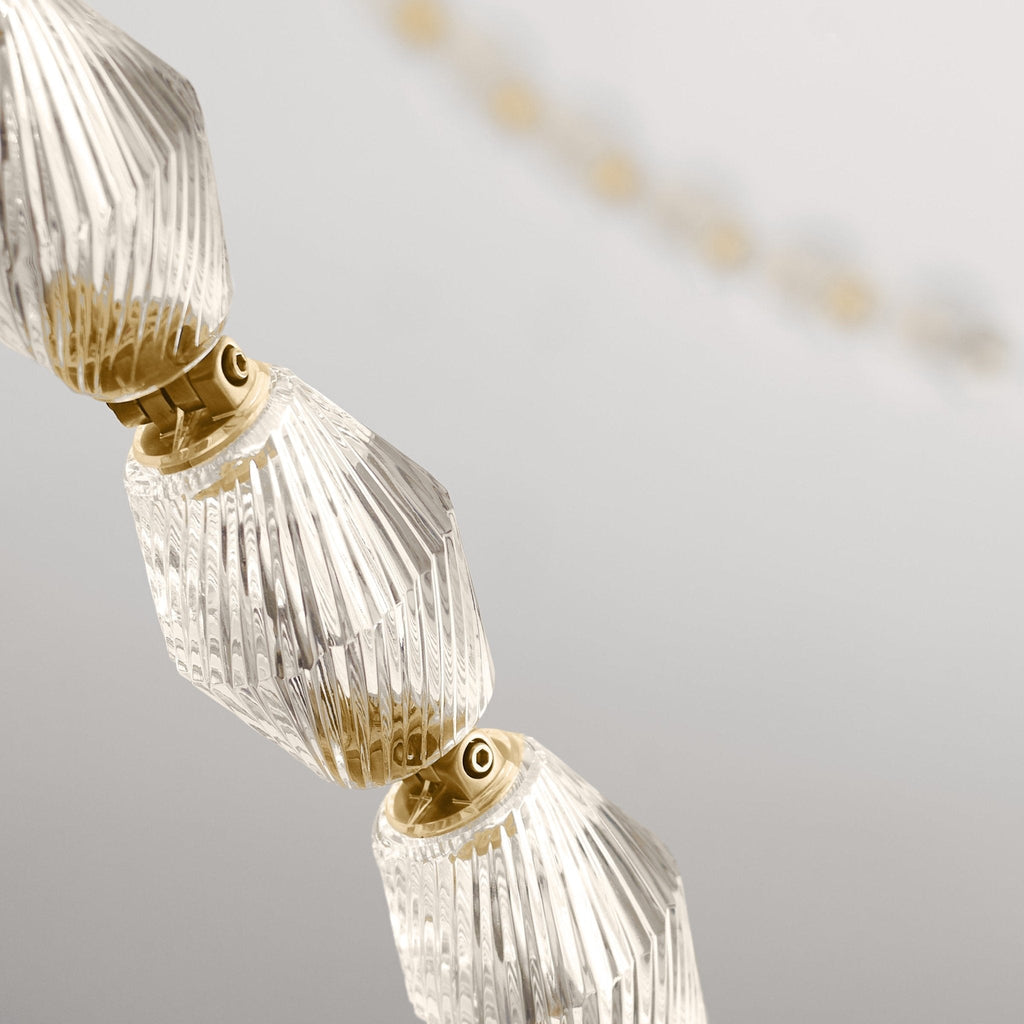 Glass Chain Chandelier — Chandelier | Maison Monashee — view 27