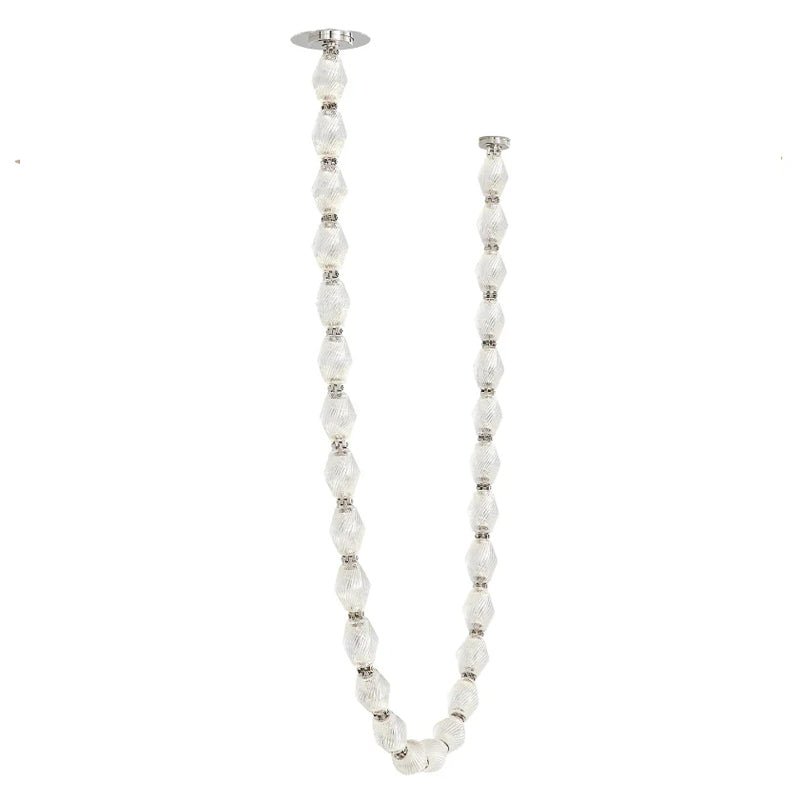 Glass Chain Chandelier — Chandelier | Maison Monashee — view 29