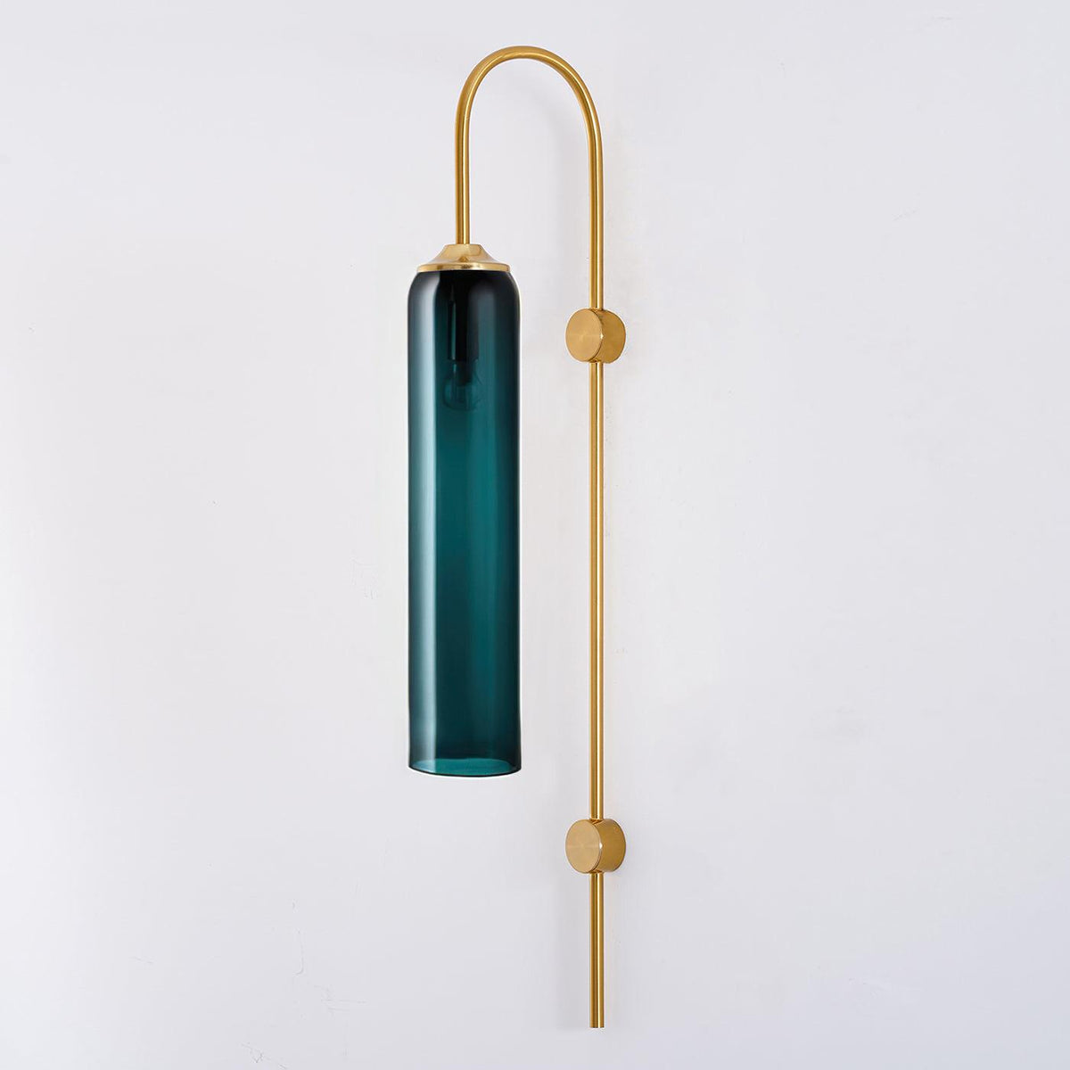 Glass Cylinder Wall Sconce — Wall Sconce | Maison Monashee — view 23