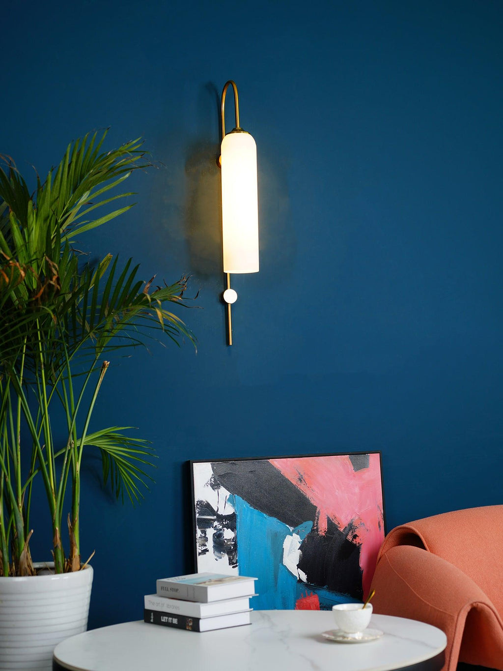 Glass Cylinder Wall Sconce — Wall Sconce | Maison Monashee — view 13