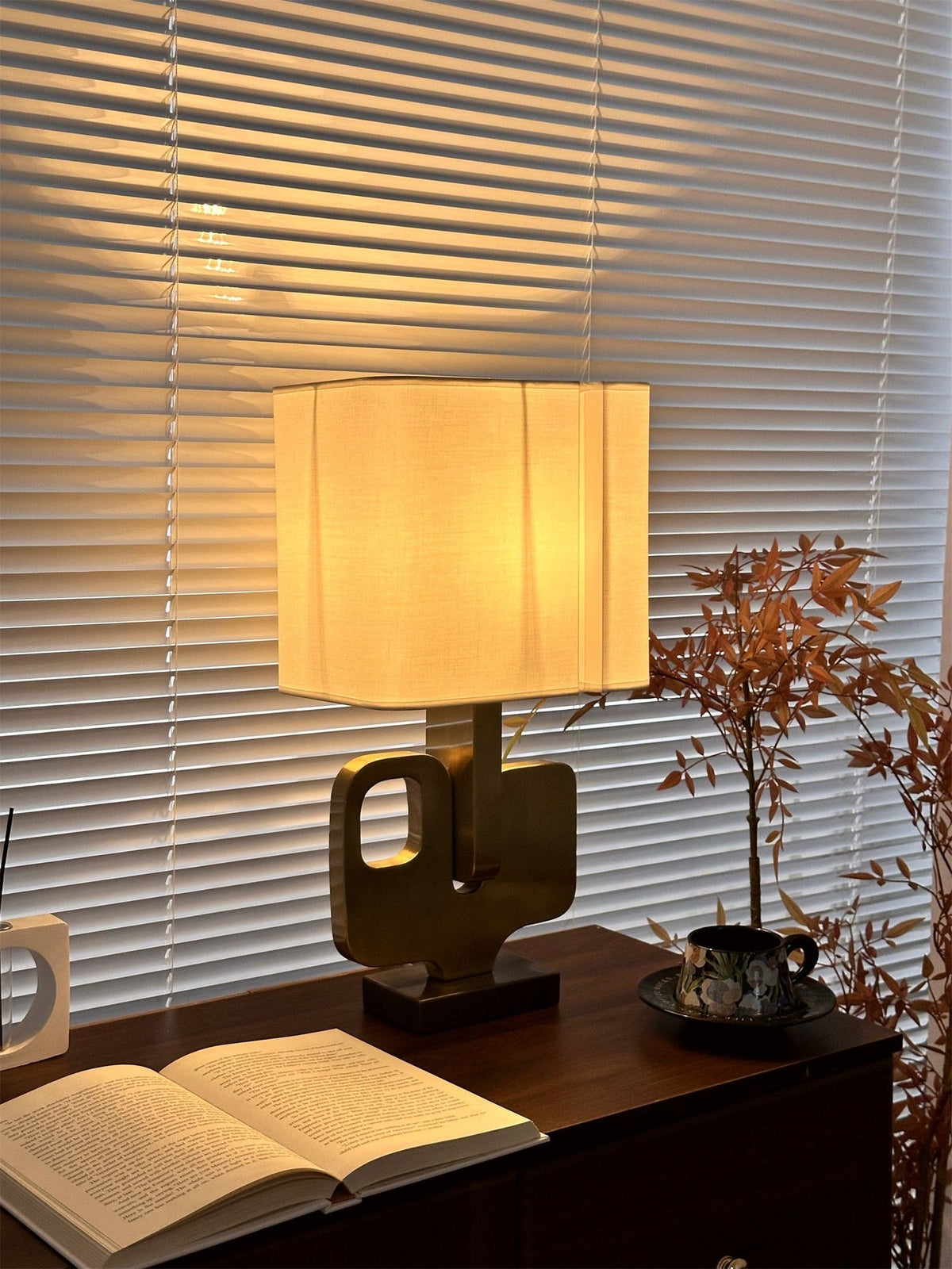 Geometric Table Lamp — Table Lamp | Maison Monashee — view 2
