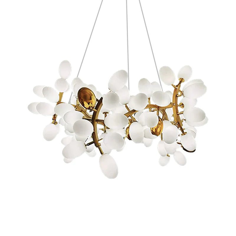 Gold Murano Glass Chandelier — Chandelier | Maison Monashee — view 20
