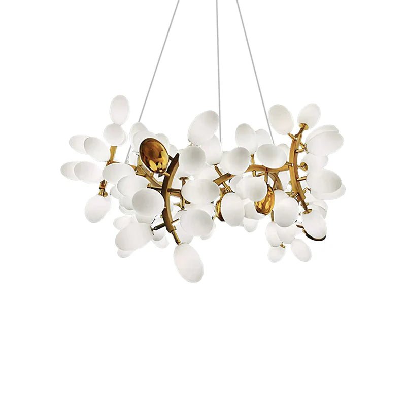 Gold Murano Glass Chandelier — Chandelier | Maison Monashee — view 23
