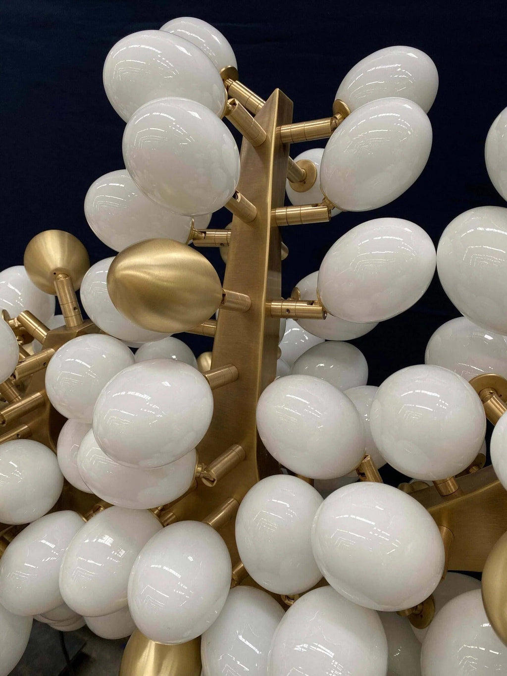 Gold Murano Glass Chandelier — Chandelier | Maison Monashee — view 24