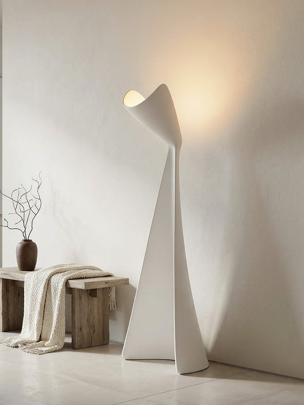 Modern Black Floor Lamp for Living Room — Floor Lamp | Maison Monashee — view 13