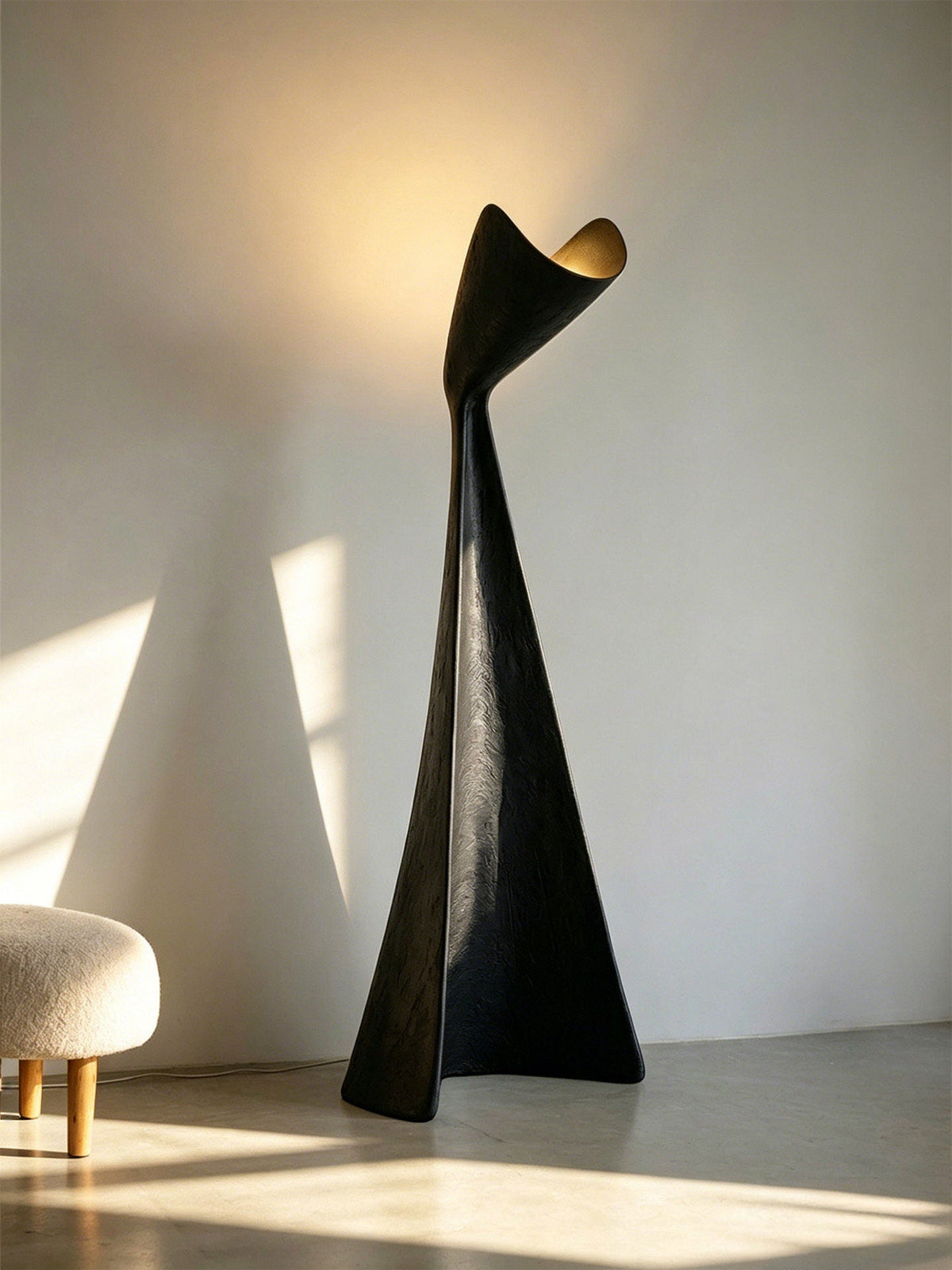 Modern Black Floor Lamp for Living Room — Floor Lamp | Maison Monashee — view 16