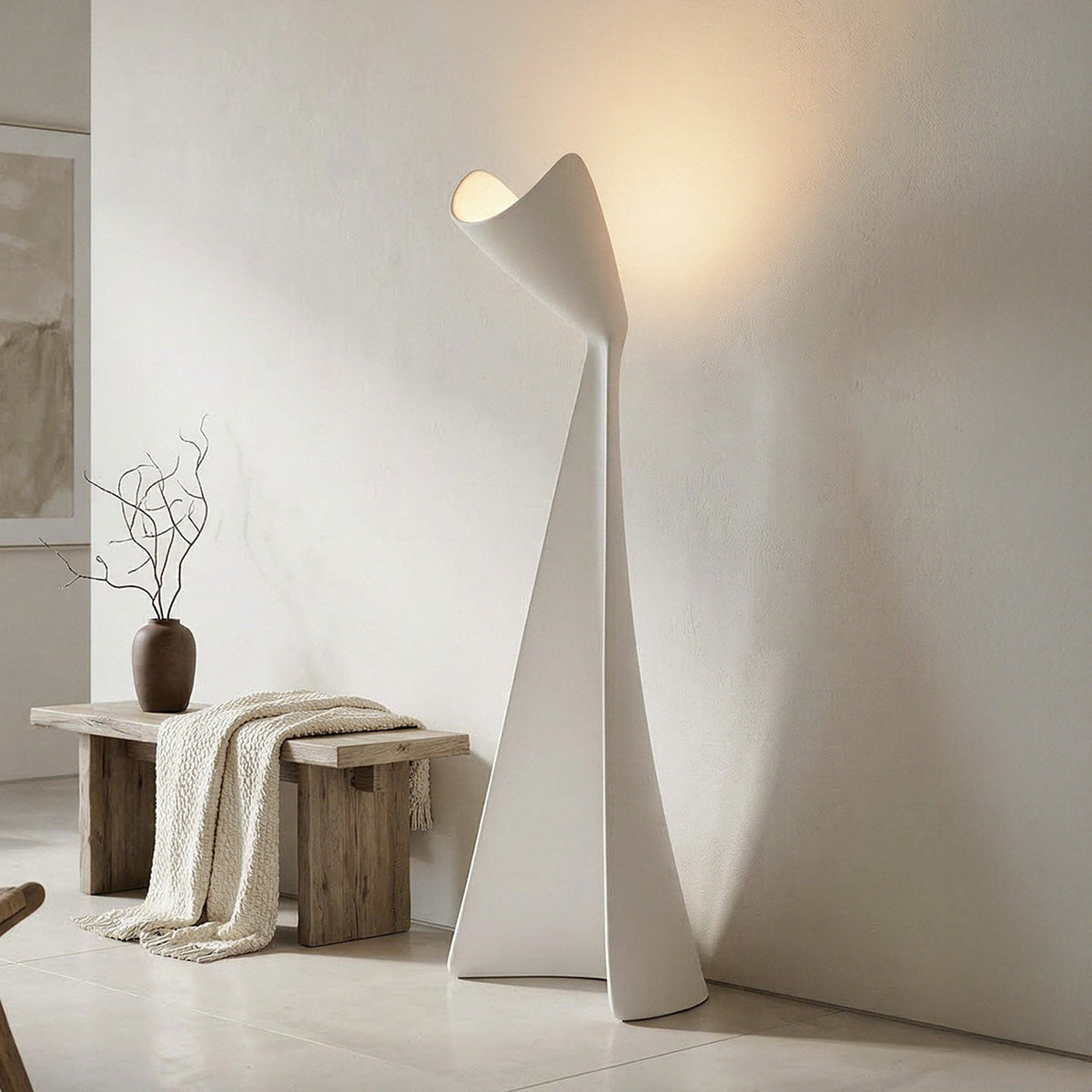 Modern Black Floor Lamp for Living Room — Floor Lamp | Maison Monashee — view 3