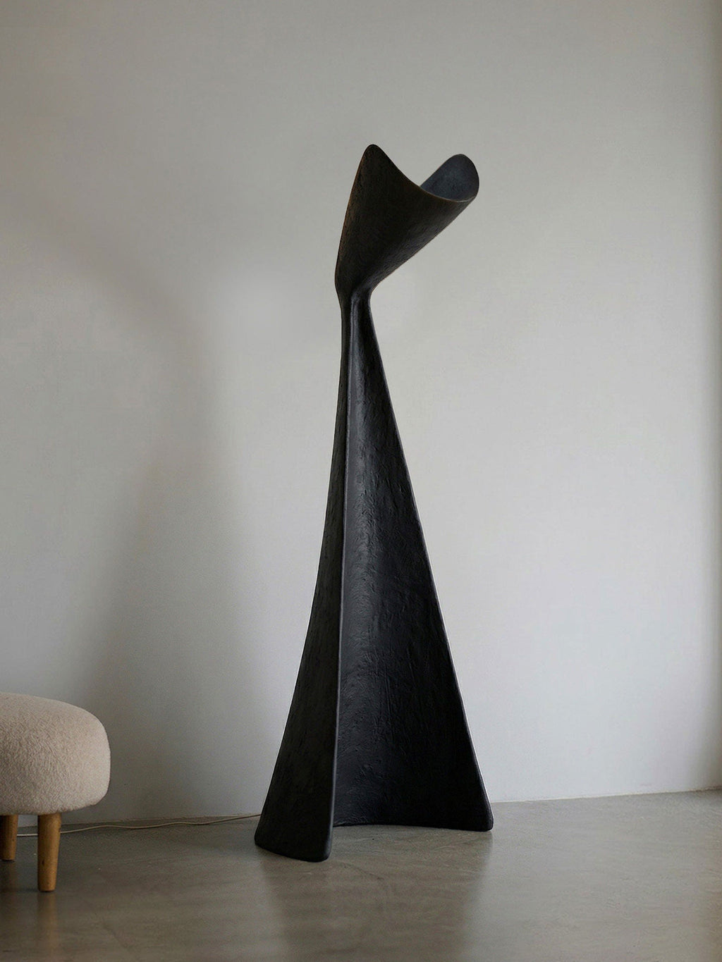 Modern Black Floor Lamp for Living Room — Floor Lamp | Maison Monashee — view 6