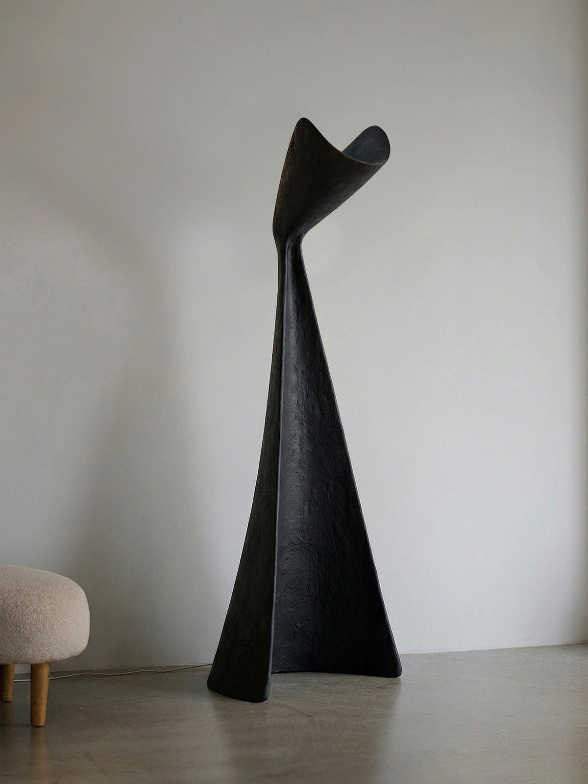 Modern Black Floor Lamp for Living Room — Floor Lamp | Maison Monashee — view 6