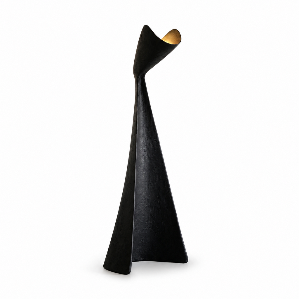 Modern Black Floor Lamp for Living Room — Floor Lamp | Maison Monashee — view 26