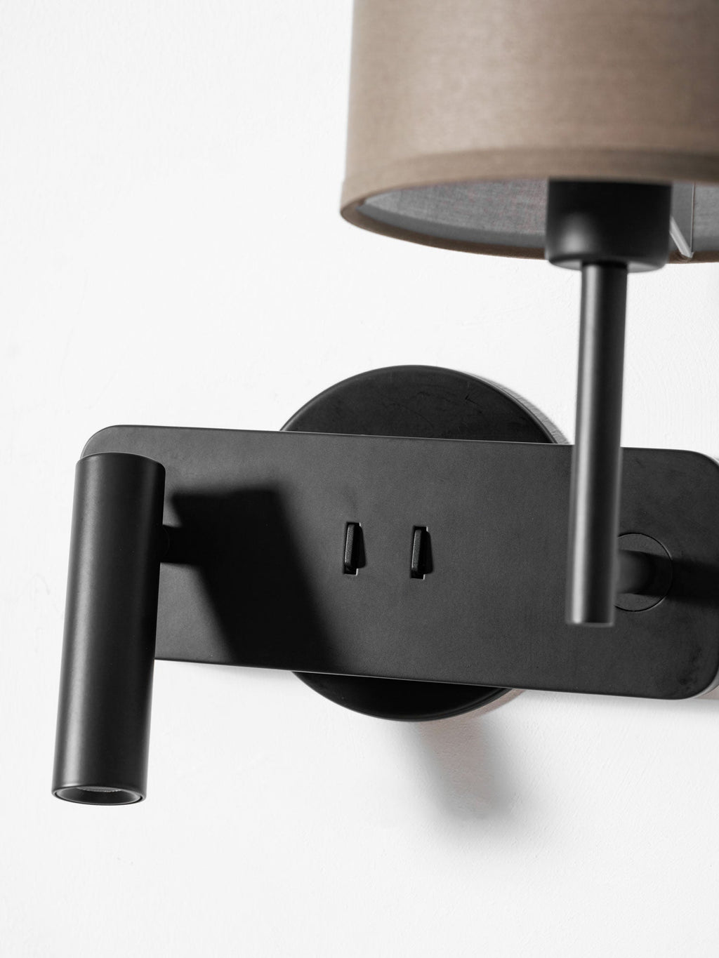 Black Bedside Sconce — Wall Sconce | Maison Monashee — view 18