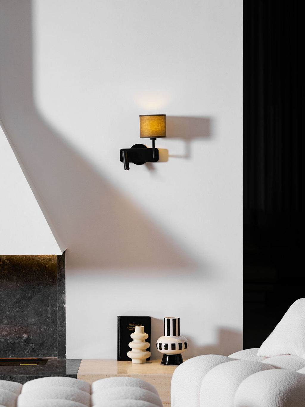 Black Bedside Sconce — Wall Sconce | Maison Monashee — view 10