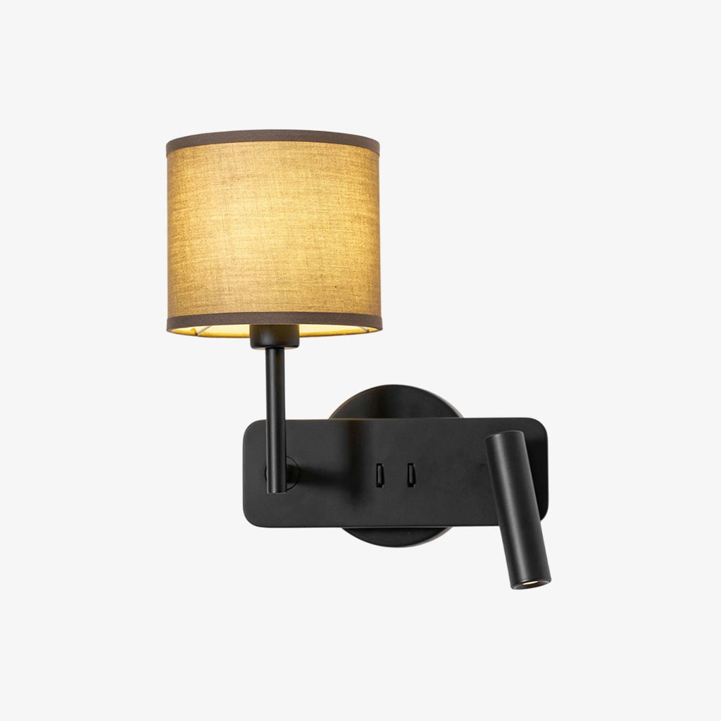 Black Bedside Sconce — Wall Sconce | Maison Monashee