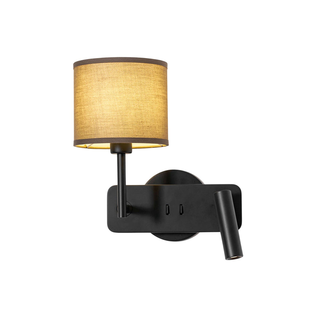 Black Bedside Sconce — Wall Sconce | Maison Monashee — view 20