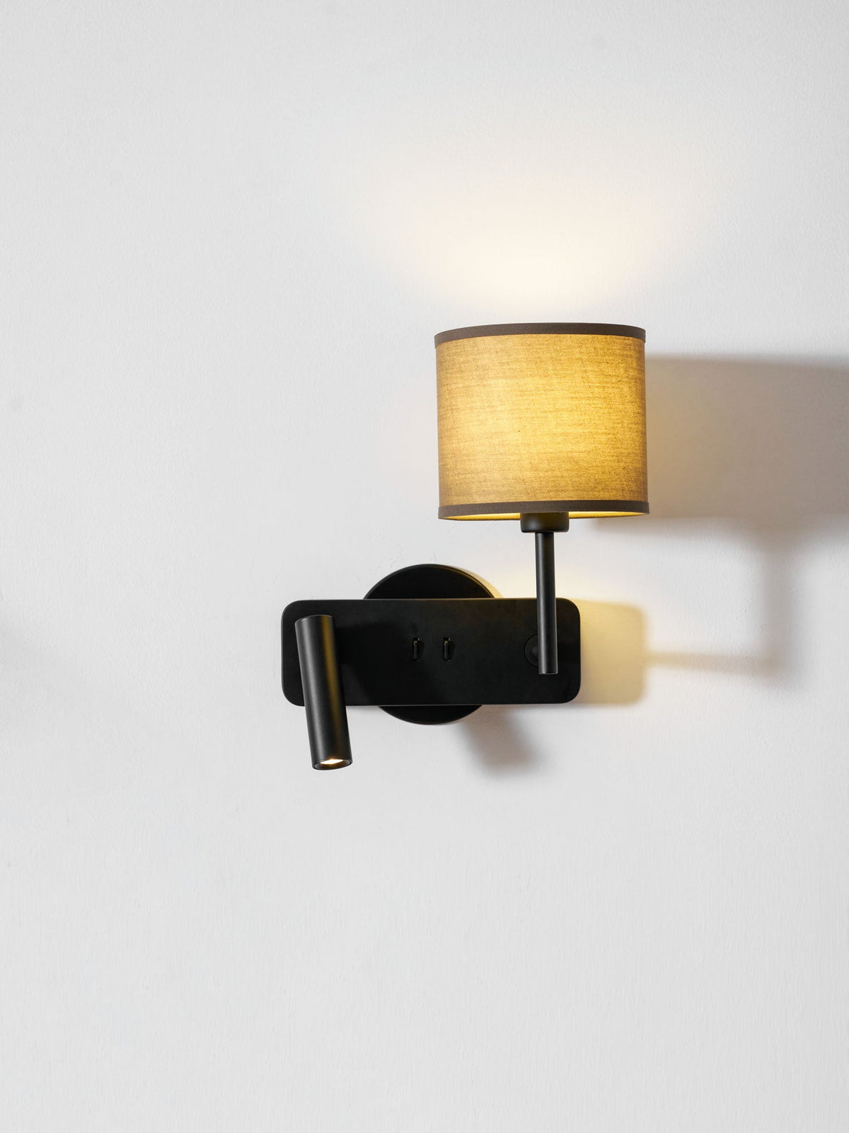 Black Bedside Sconce — Wall Sconce | Maison Monashee — view 12
