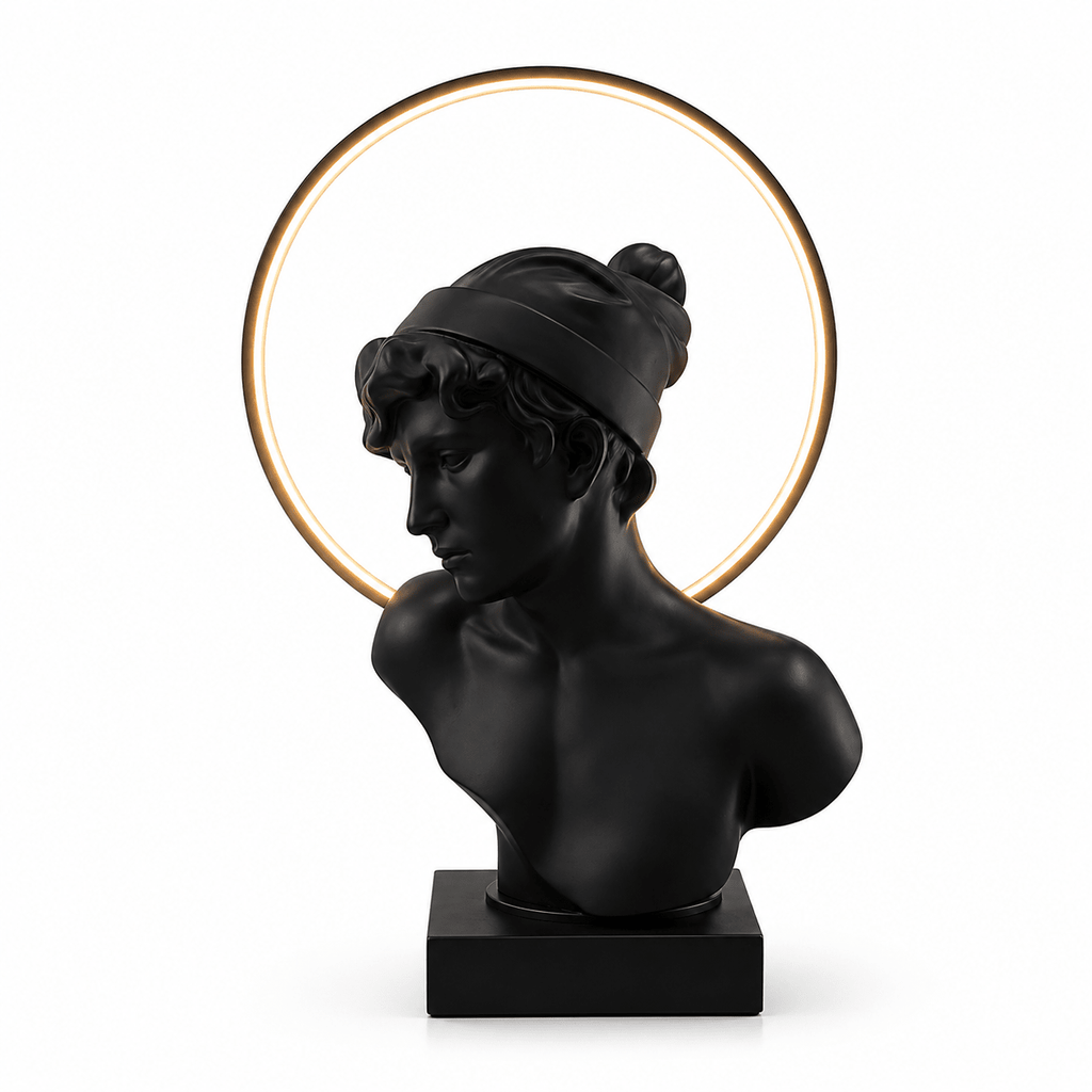 All Black Table Lamp — Table Lamp | Maison Monashee — view 6