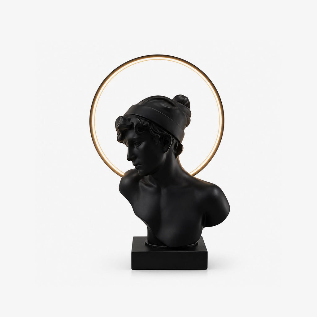 All Black Table Lamp — Table Lamp | Maison Monashee