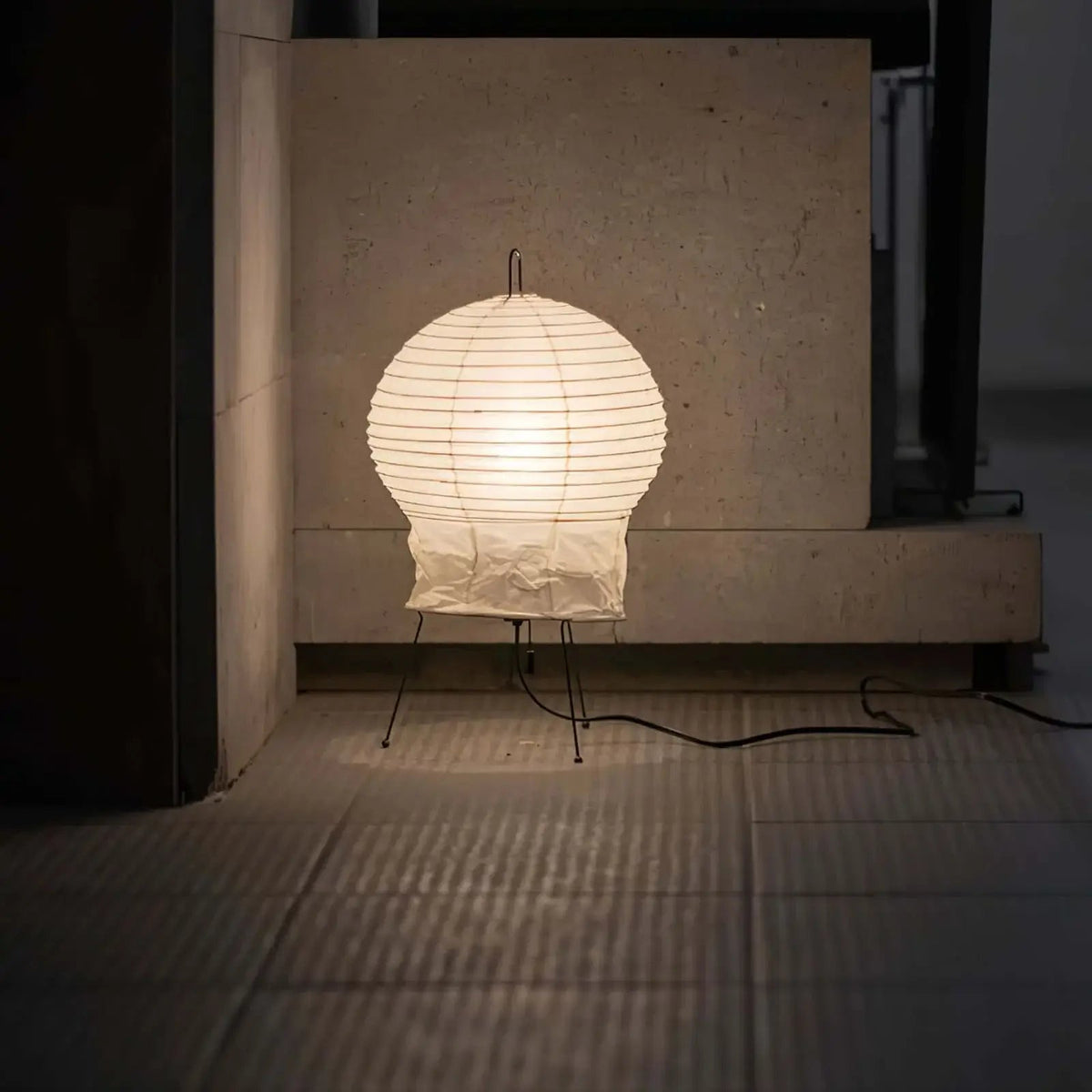 Japanese Paper Table Lamp — Table Lamp | Maison Monashee — view 14