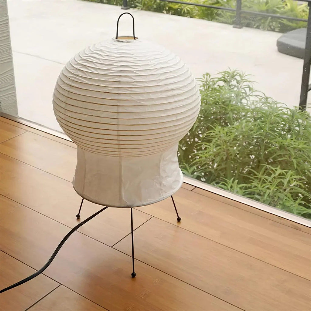 Japanese Paper Table Lamp — Table Lamp | Maison Monashee — view 16