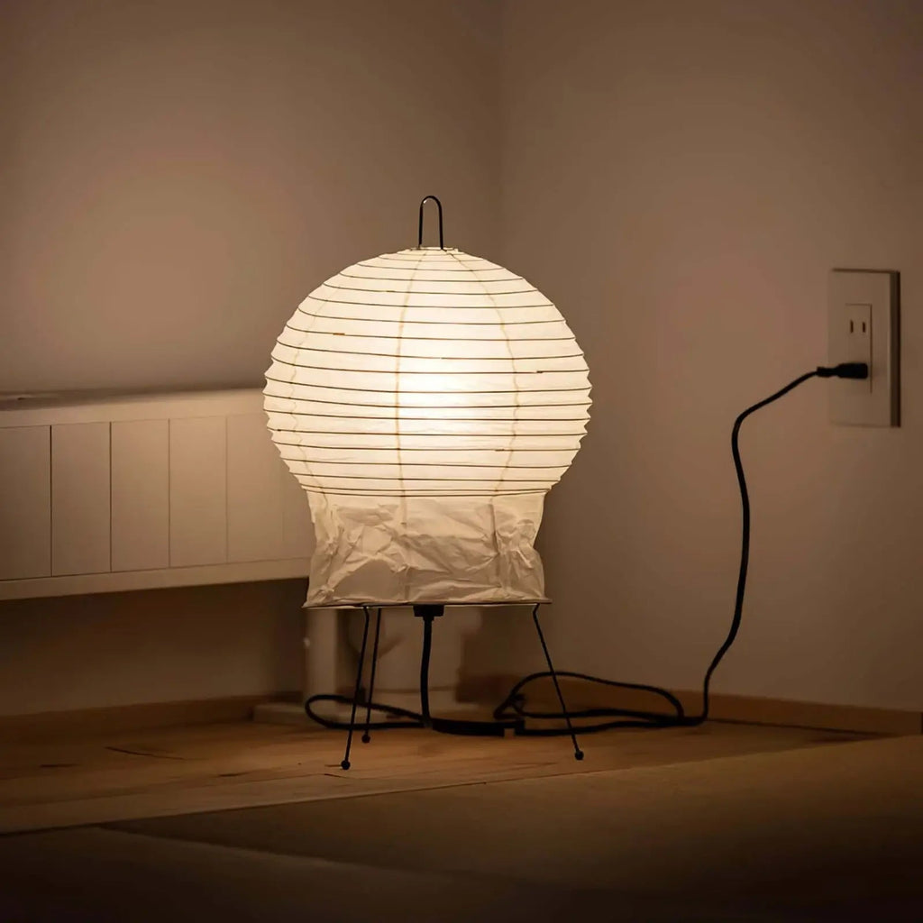 Japanese Paper Table Lamp — Table Lamp | Maison Monashee — view 8