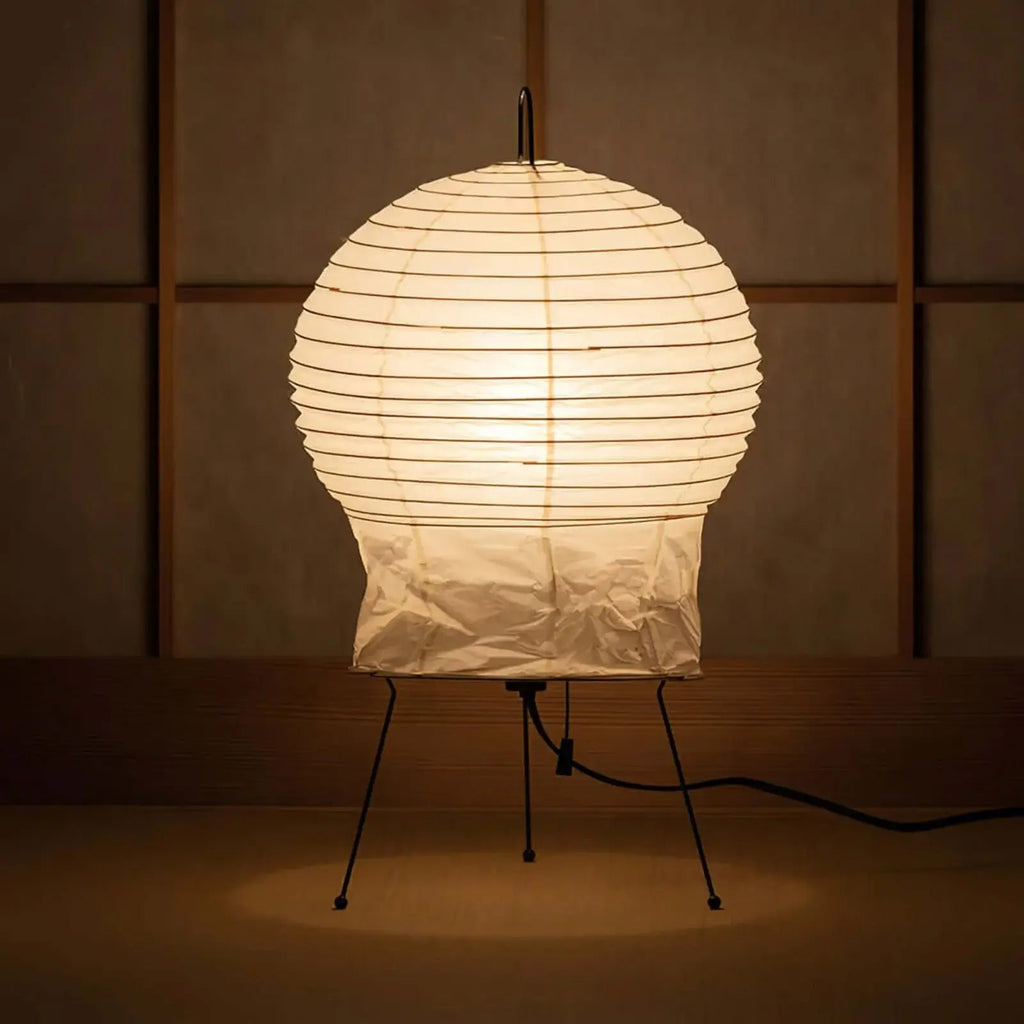 Japanese Paper Table Lamp — Table Lamp | Maison Monashee — view 9