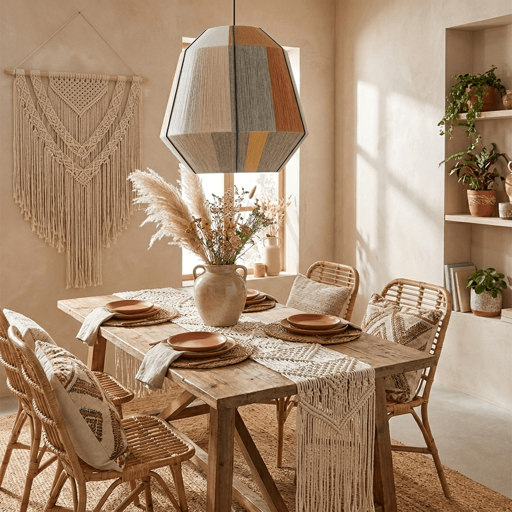 Geometric Lantern Pendant Light — Pendant Light | Maison Monashee — view 4