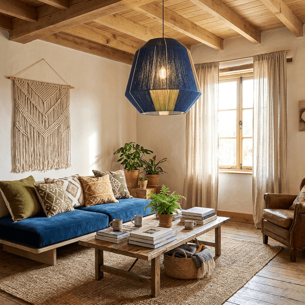 Geometric Lantern Pendant Light — Pendant Light | Maison Monashee — view 7