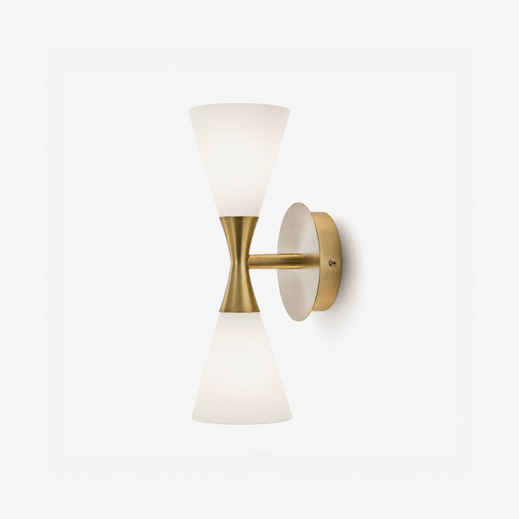Double Cone Wall Sconce — Wall Sconce | Maison Monashee