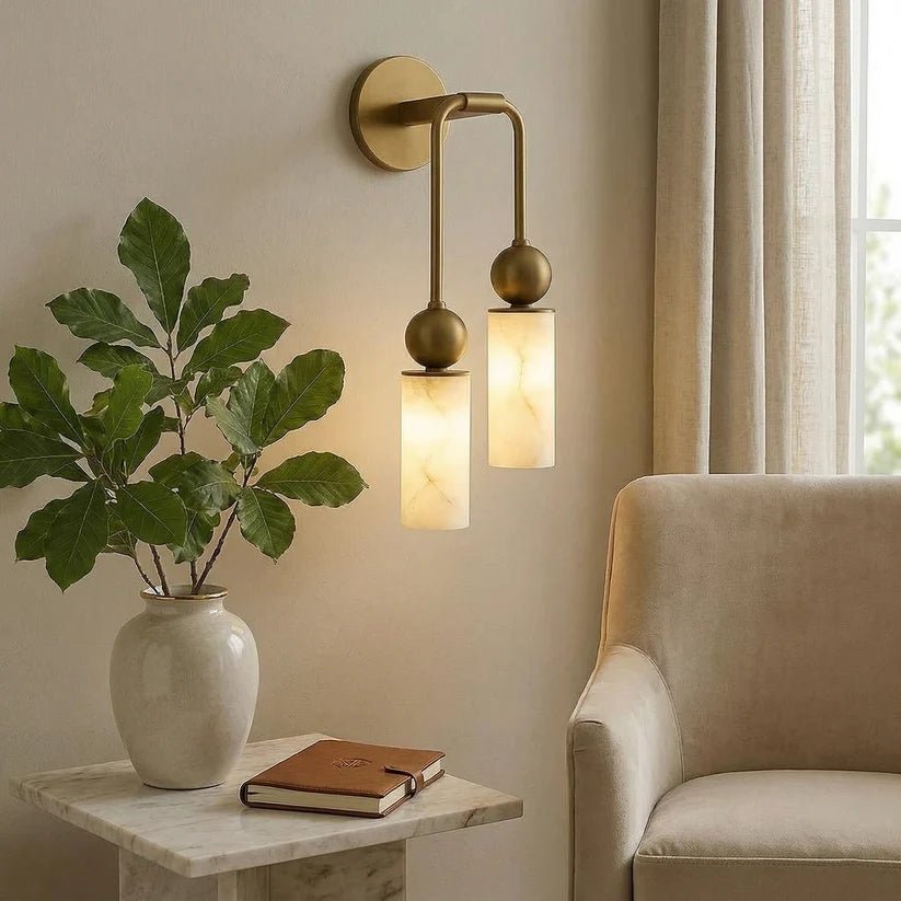 Brass Wall Sconce Bedroom — Wall Sconce | Maison Monashee — view 7