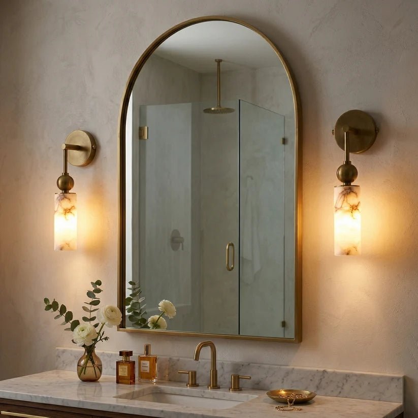 Brass Wall Sconce Bedroom — Wall Sconce | Maison Monashee — view 3