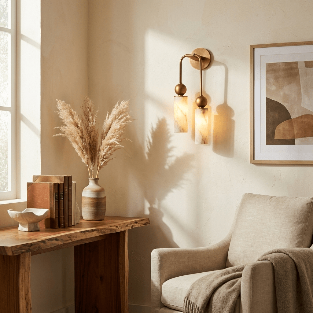 Brass Wall Sconce Bedroom — Wall Sconce | Maison Monashee — view 5