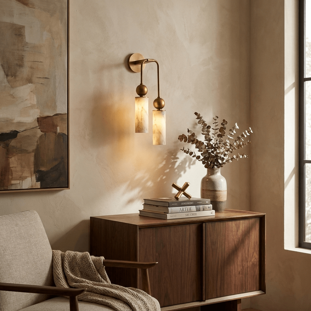 Brass Wall Sconce Bedroom — Wall Sconce | Maison Monashee — view 4