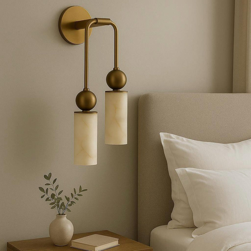 Brass Wall Sconce Bedroom — Wall Sconce | Maison Monashee — view 6