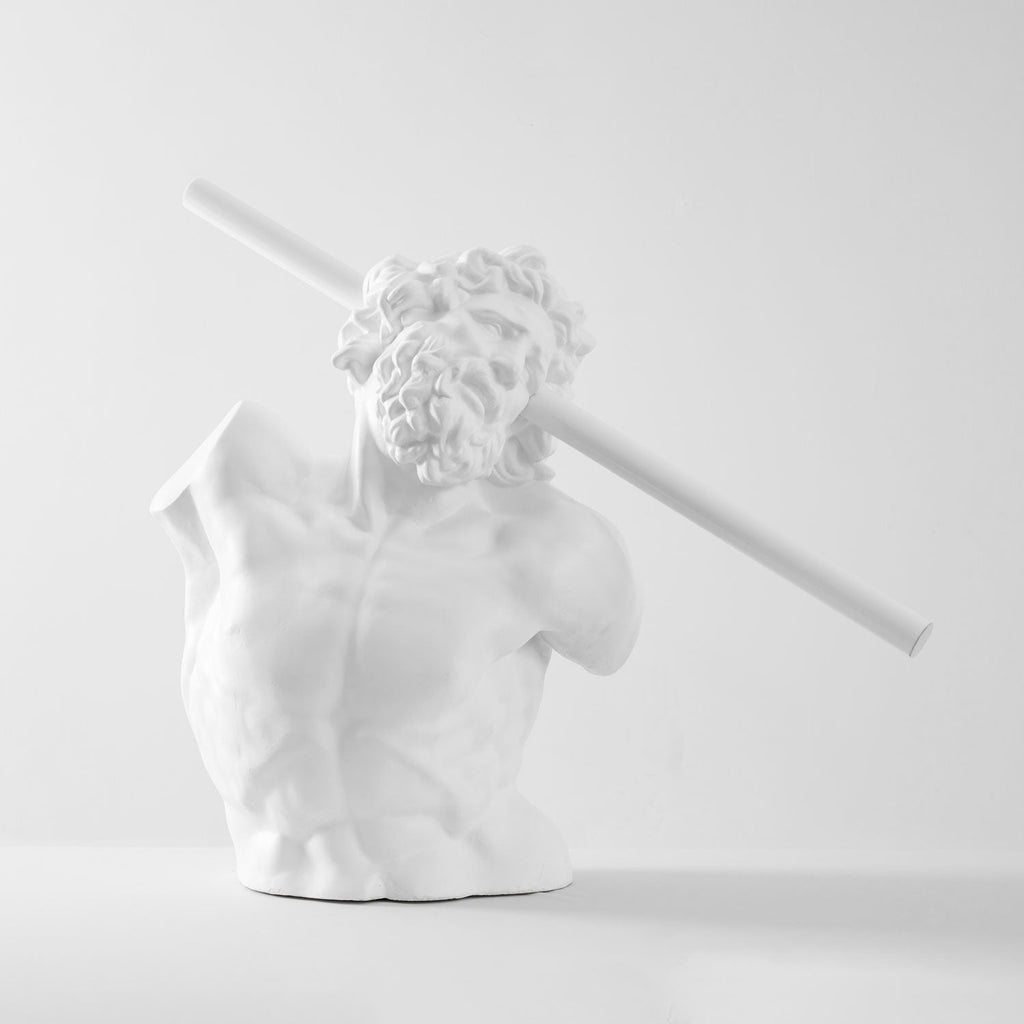Matte White Table Lamp — Table Lamp | Maison Monashee — view 7