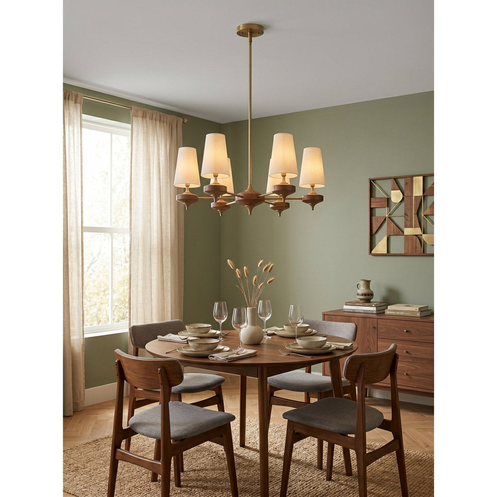 Green Sputnik Chandelier — Chandelier | Maison Monashee — view 7